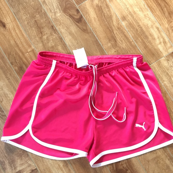 Puma Retro Style Track Shorts Hot Pink S - Picture 3 of 8